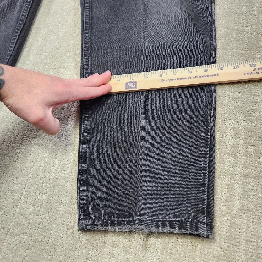 Vintage Levis 560 Jeans Men 36x30  *READ Black Denim Relaxed Taper Baggy Dad USA